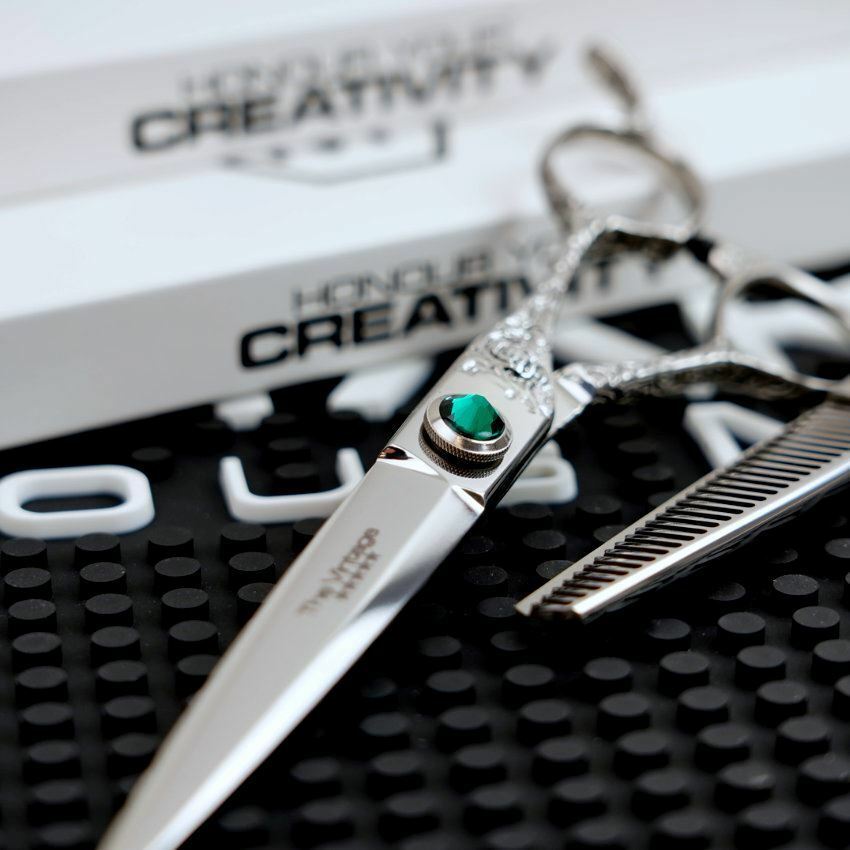 Matakki Vintage Scissor & Thinner Set (Emerald)
