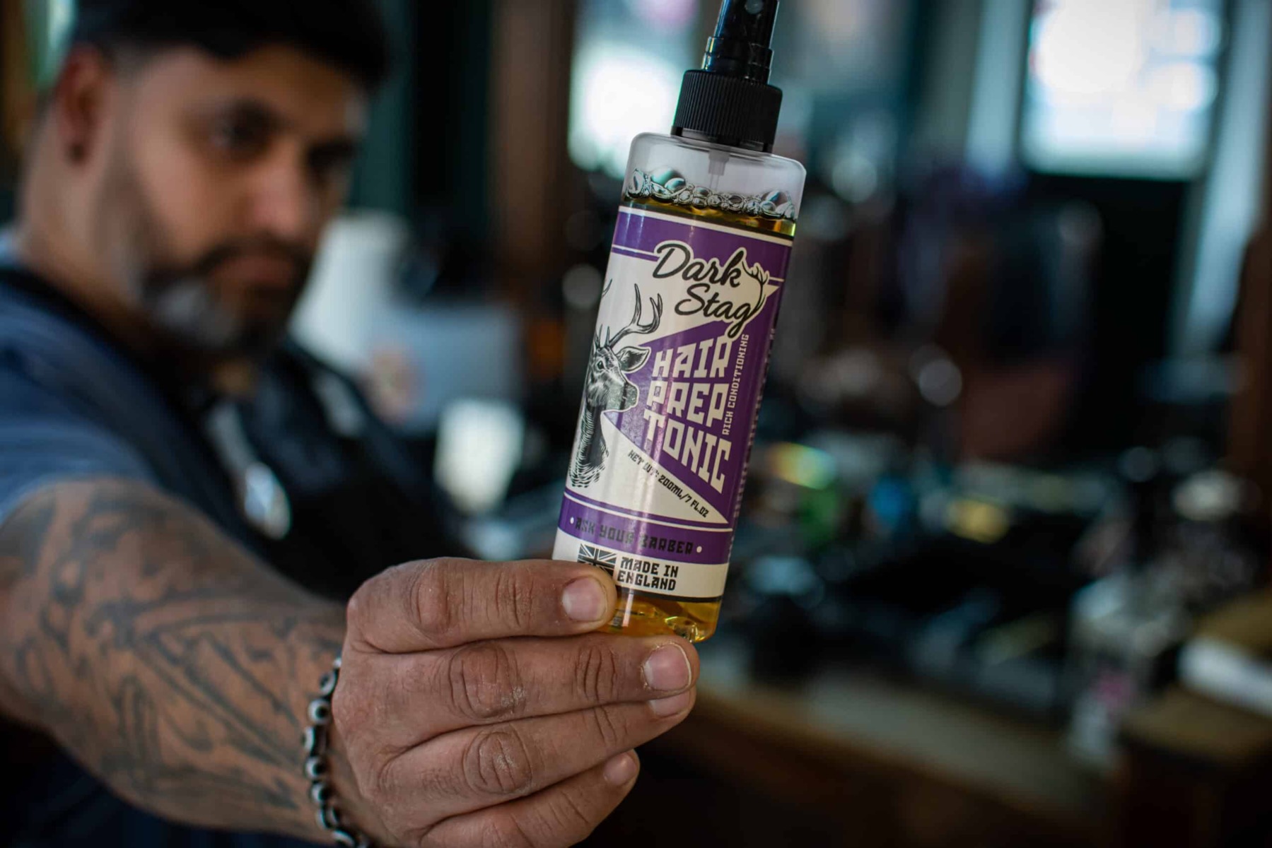 Dark Stag Hair Prep Tonic - 200ml