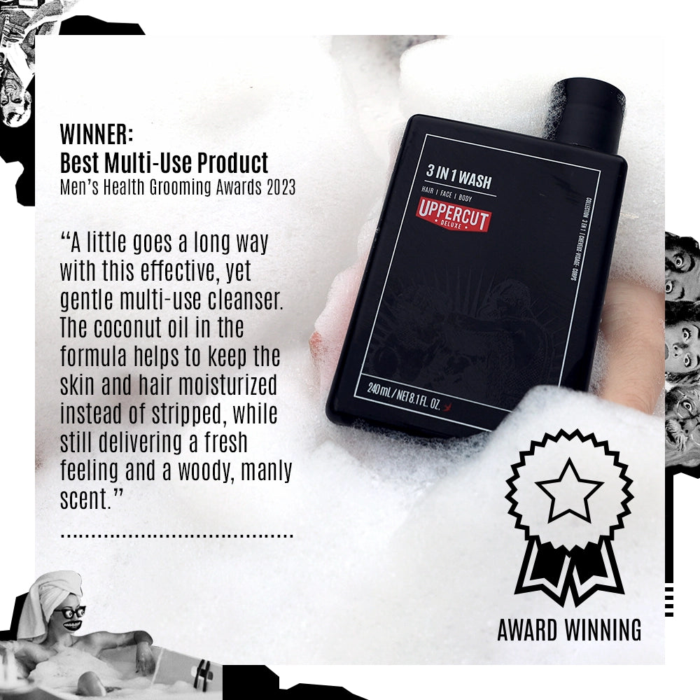 Uppercut Deluxe 3 in 1 Wash - 240ml