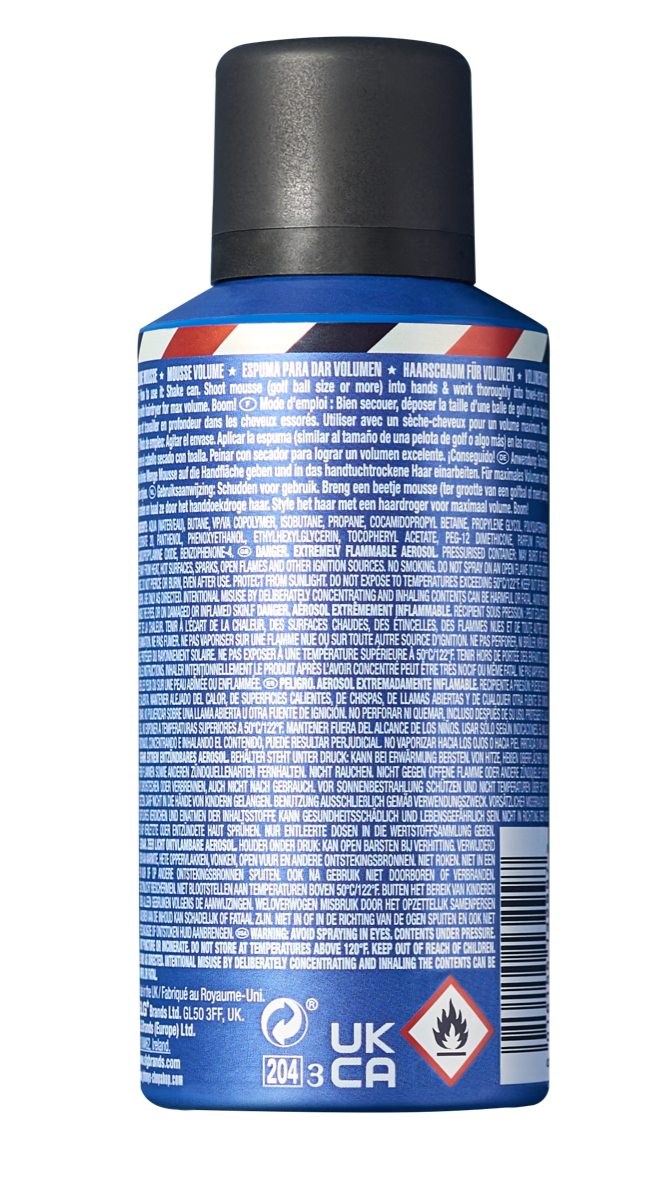 Johnny's Chop Shop Max Up Volume Mousse - 150ml *DG*