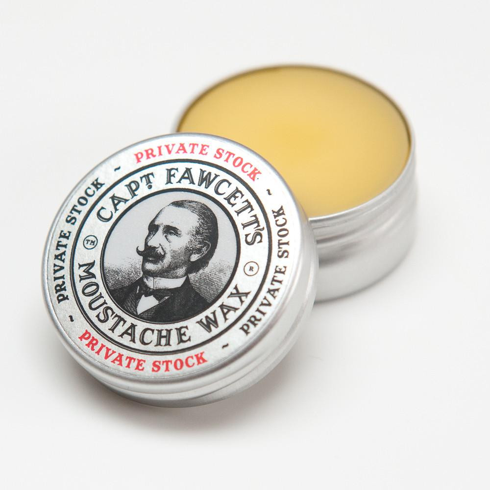 Captain Fawcett Private Stock Moustache Wax - 15ml