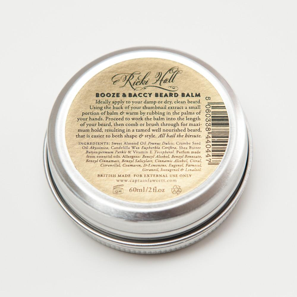Captain Fawcett Booze & Baccy Beard Balm By Ricki Hall - 60ml