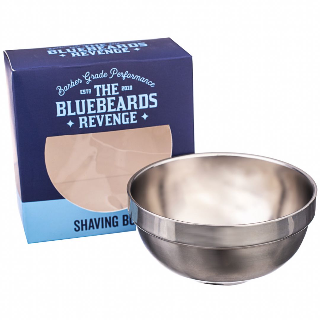 Bluebeards Revenge Stainless Steel Shaving Bowl