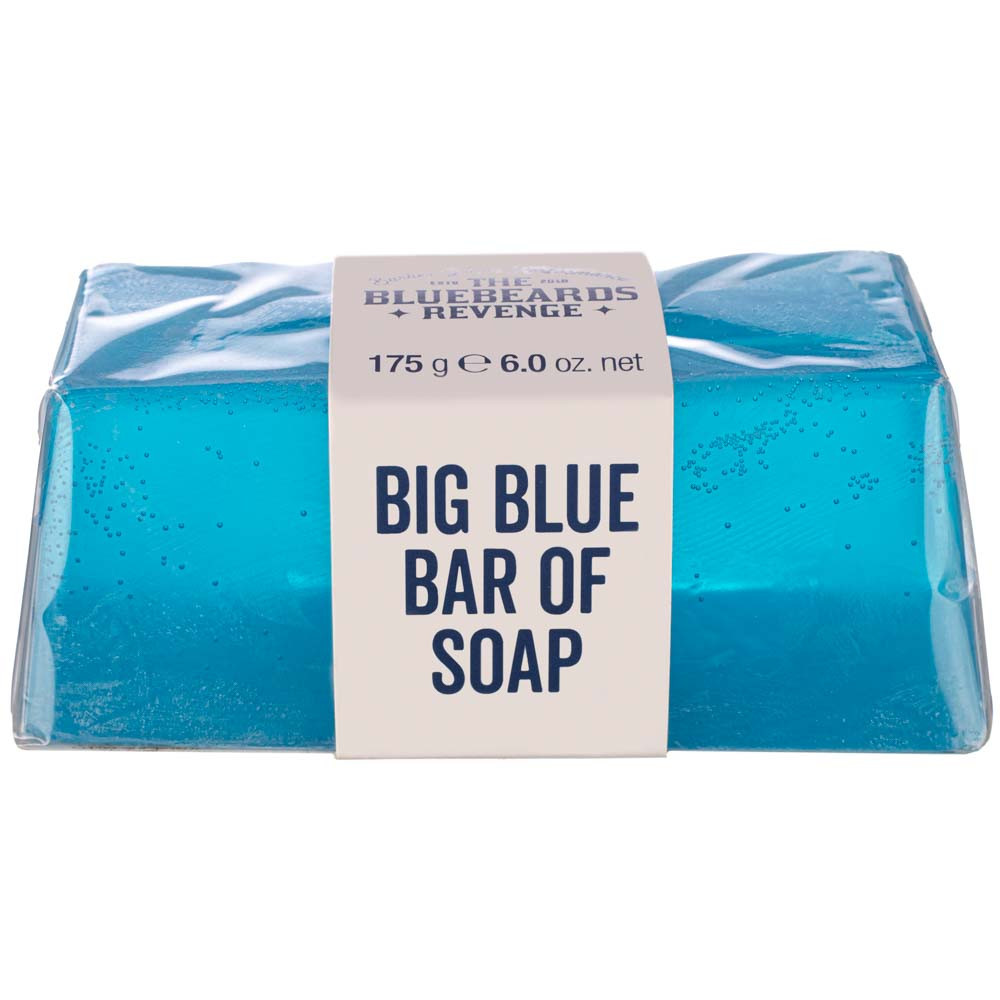 The Bluebeards Revenge Big Blue Bar Of Soap - 175g