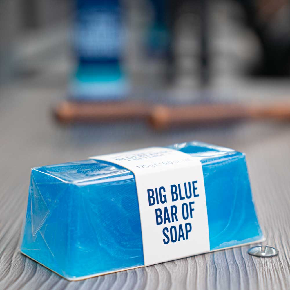 The Bluebeards Revenge Big Blue Bar Of Soap - 175g