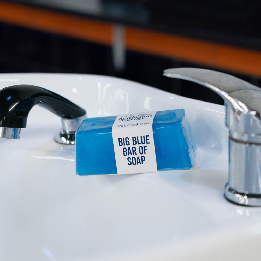The Bluebeards Revenge Big Blue Bar Of Soap - 175g