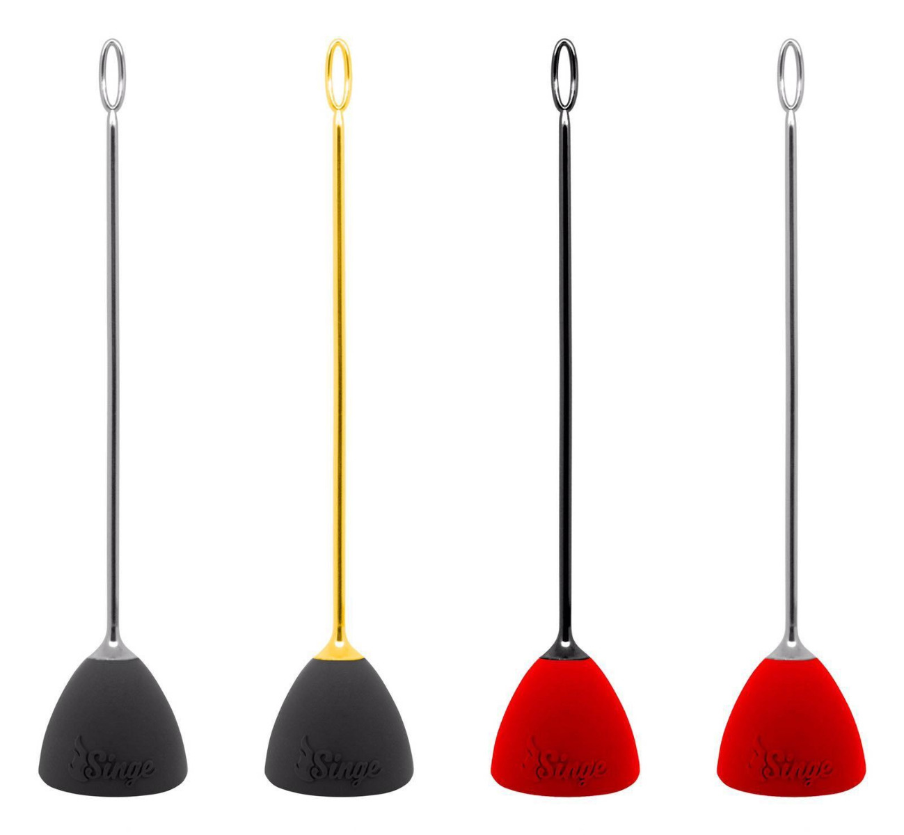 Singe Professional Ear Hair Removal Tool-Red/Gunmetal