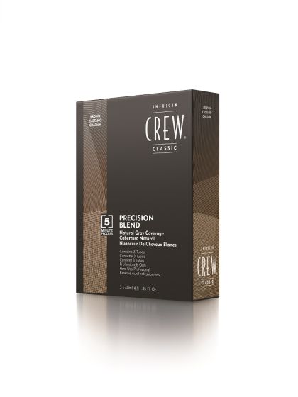 American Crew Precision Blend Medium Natural (4-5) - 3 x 40ml