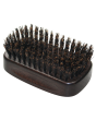 Jack Dean Gents Military Brush - Dark Wood