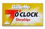 100 x Gillette 7 O Clock Double Edge Razor Blades