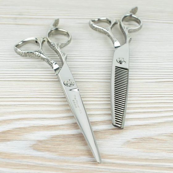 Matakki Lefty Flower Scissors & Thinners Set