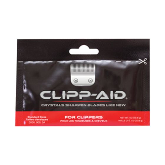 Clipp-Aid Sharpening Crystals For Standard Clipper Blades (Individual Sachet)