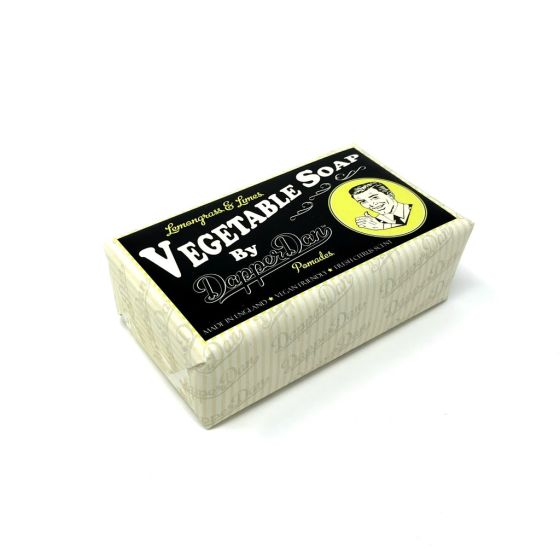 Dapper Dan Lemongrass & Limes Vegetable Soap - 190g