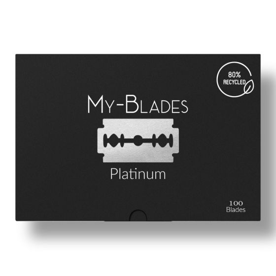 My-Blades Platinum Double Edge Razor Blades x100