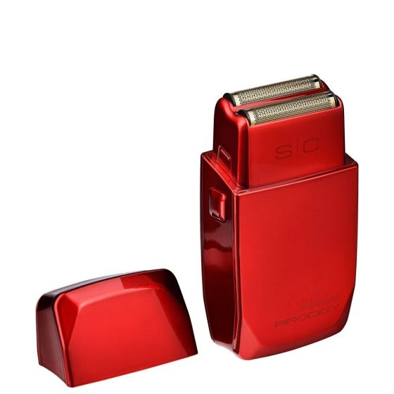 Stylecraft Wireless Prodigy Foil Shaver - Shiny Metallic Red