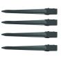  Denman Duck Bill Sectioning Clips - Pack of 4 (Black)