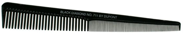 Starflite Black Diamond Tapered Barber Comb