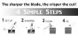 Clipp-Aid Sharpening Crystals For Standard Clipper Blades (Individual Sachet)