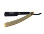 Barber Range Cut Throat Razor - Black & Gold