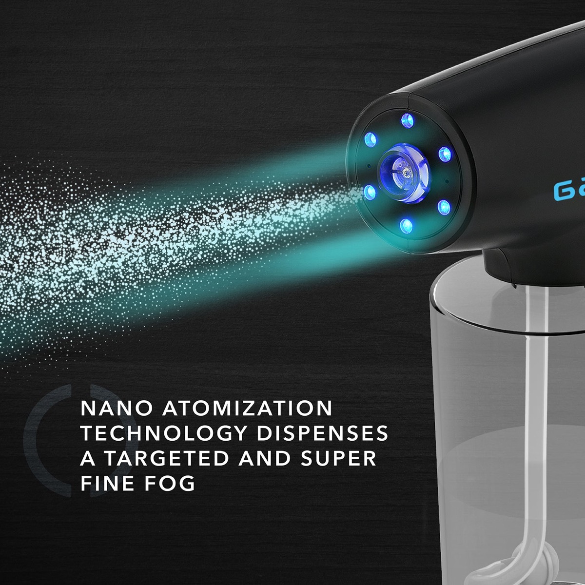 Gamma+ Evo Nano Mister Spray System - Black