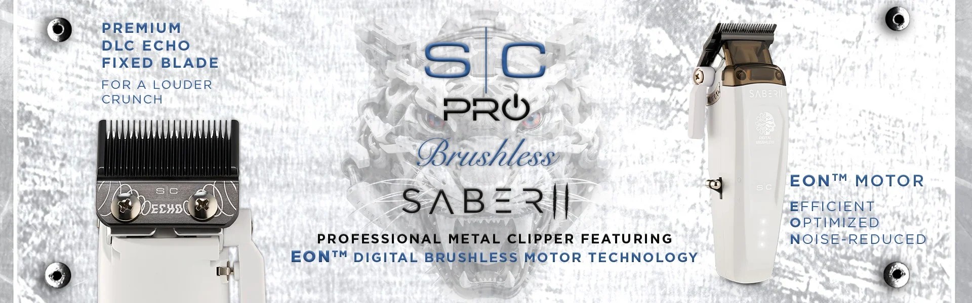 StyleCraft Saber 2.0 Clipper - White