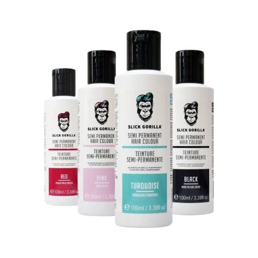 Slick Gorilla Semi Permanent Hair Colour - 100ml -Black