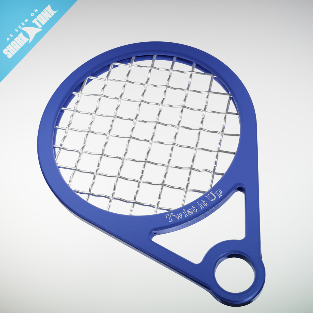 Twist It Up Styling Comb Blue