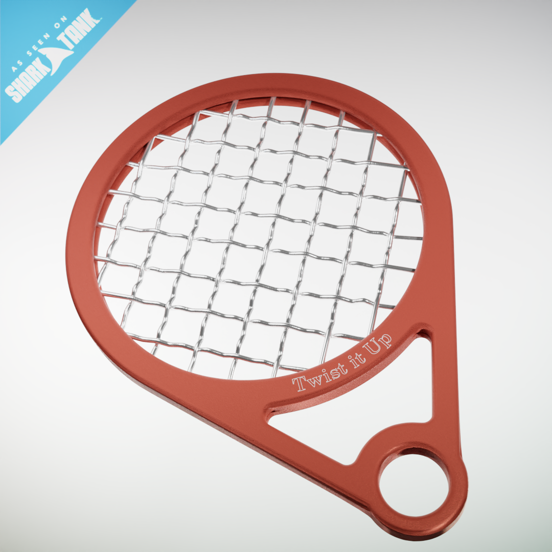 Twist It Up Styling Comb Red