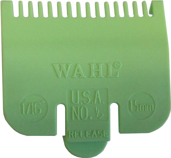 Wahl Comb Attachment - #1/2 Lime Green